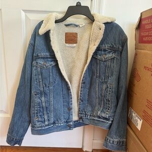 Levi's Sherpa Lined Denim Jacket